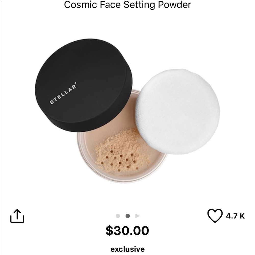 Stellar face powder